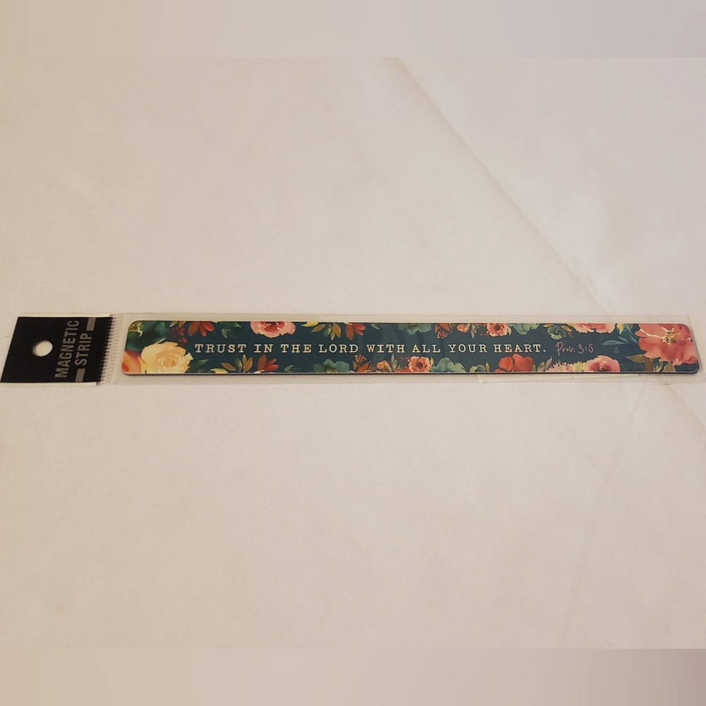 Magnet Strip Trust In The Lord With All Your Heart Scripture